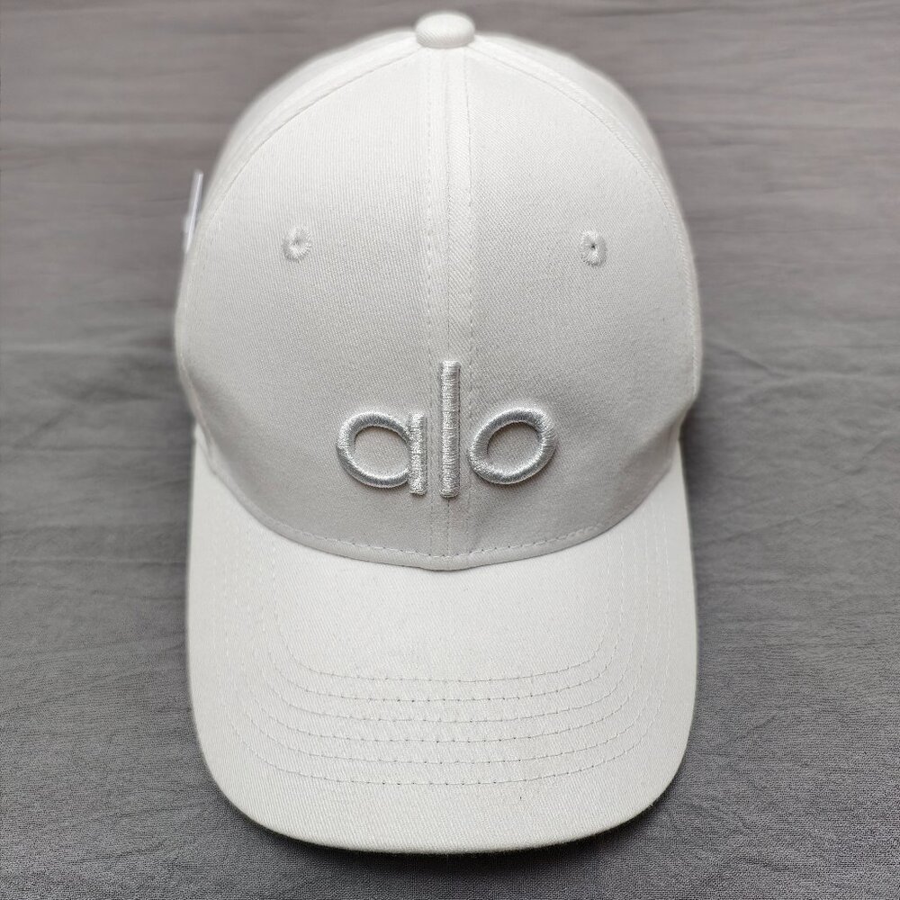 NWT ALO Yoga White Off-Duty Baseball Cap